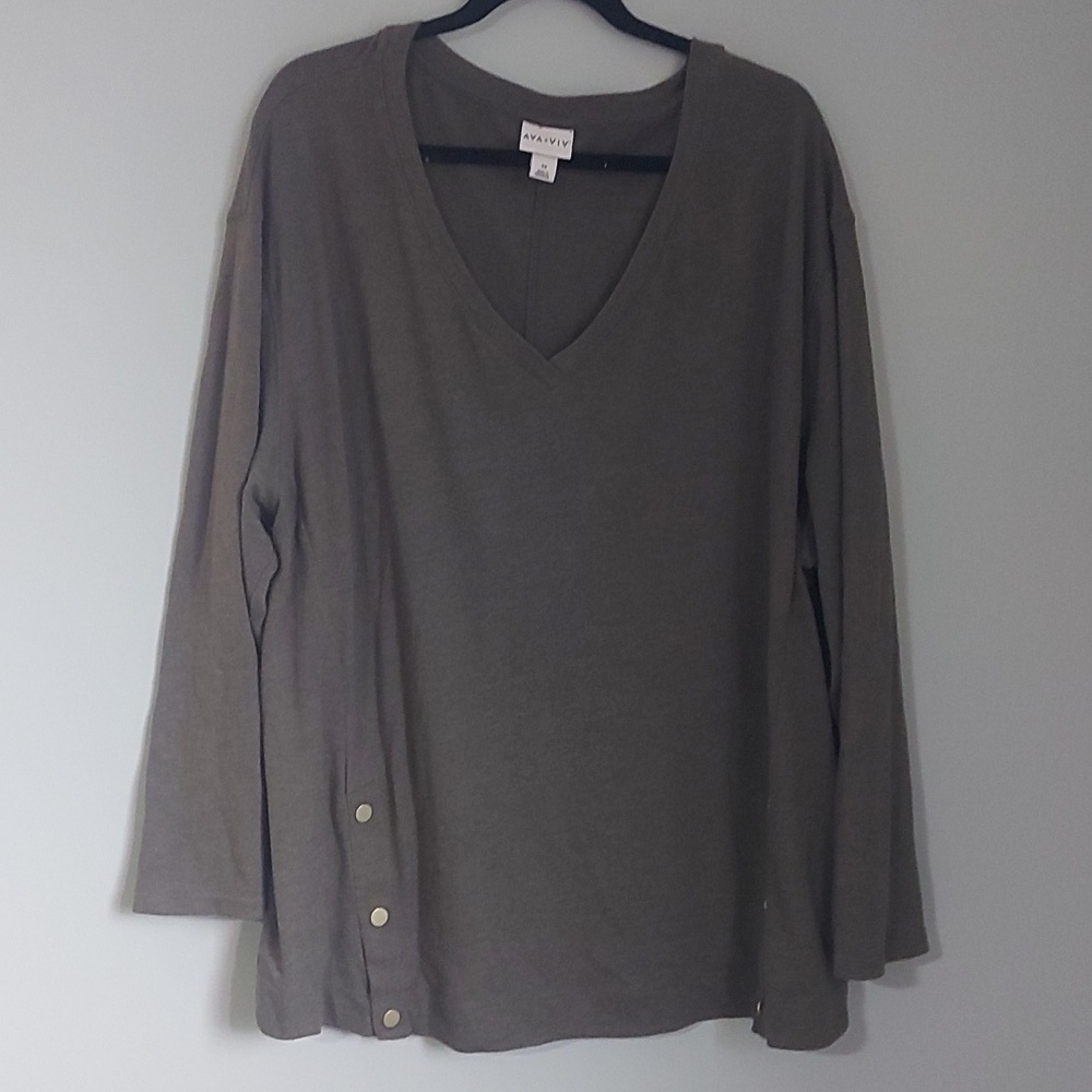 Ava & Viv 3xl long sleeve